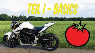 Motorradfahren lernen | Bedienung und Basics | Teil 1