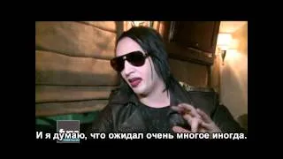 Marilyn Manson - Fuse Interview (russian subtitles)