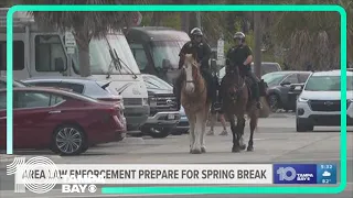 Law enforcement preparing for spring break in Tampa Bay area