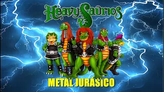 HEAVYSAURIOS: «Metal Jurásico» (Clip+Letra)