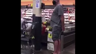 Man farts into the grocery store intercom