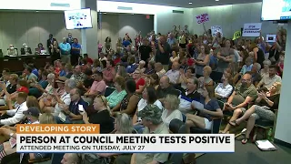 Attendee at Tuesday's St. Louis County Council meeting tests positive for COVID-19, health officials