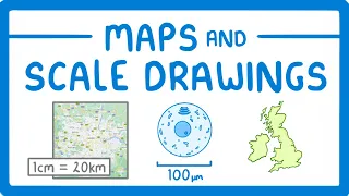 GCSE Maths - Using Scales on Maps and Scale Diagrams