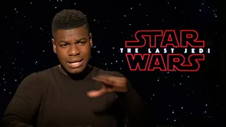 Star Wars: The Last Jedi || John Boyega Junket Interview|| SocialNews.XYZ