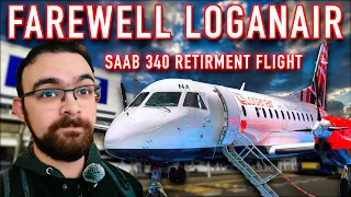 A final FAREWELL to Loganair's Saab 340