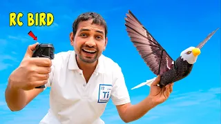 Unboxing Professional Rc Bird..उड़ने वाला पक्षी🦅..Worth - ₹50,000🤑