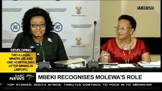 Mbeki recognises Molewa's role