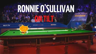 Ronnie O'Sullivan pots a red ball from the break. German Masters 2022