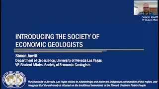 ODH Introducing the Society for Economic Geologists