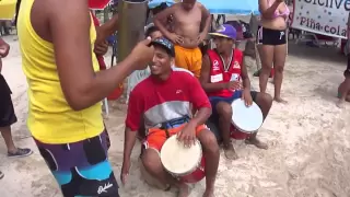 Tambores en Cayo Sal (Parque Nacional Morrocoy - Venezuela) 2/3