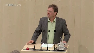 04.10.2017 Nationalratssitzung 130030 Wolfgang Pirklhuber Grüne