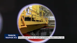 Temelín zve na virtuální prohlídku reaktorového sálu