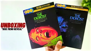 The Exorcist Extended Director Cut 4K Best Buy Exclusive Steelbook Unboxing | Disc Menu Reveal