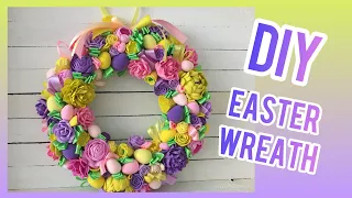 DIY Easter Wreath // Wreath Tutorial // МК Пасхальный венок своими руками