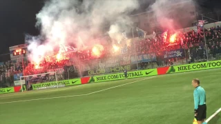 18.02.17: FC Zürich Auswärts in Wil - Support & Pyro - ULTRAS