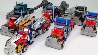 Transformers Leader Class Striker Buster Nemesis Jetwing Optimus Prime Truck 7 Vehicle Robot Car Toy