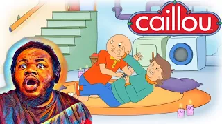 CAILLOU THE GROWNUP: CAILLOU IN QUARANTINE (REACTION) #aok #caillou 😂