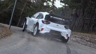 Rally Montecarlo 2024 FOURMAUX Test⚠️ FLAT OUT‼️ Puma Rally1