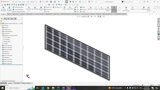 SolidWorks : How to make a Solar  PV Panel