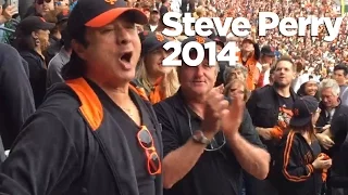 Steve Perry At Giants Game 2014 Don't Stop Believin'