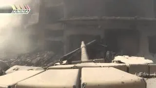 Сирия! Дарайя! Сирийские танки попали в засаду..((