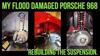 Restoring a Flood Damaged Porsche 968: rebuilding the chassis