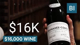 Why Domaine de la Romanée-Conti wine costs $16,000 per bottle