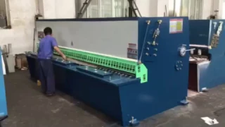 CNC Hydraulic Shearing Machine 3 meters 6mm Stainless Steel Cutting Machine NR12 -Durmapress