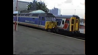 British Rail Network SouthEast-Basingstoke & Waterloo Classes 37, 47, InterCity 125 HST & DEMU