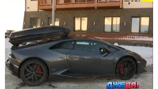 Британець прославився на всю Україну, приїхавши в Карпати на Lamborghini