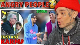 TopNotch Idiots - Asking Strangers For Money, Then Giving Them 1000x What They Give Me! [reaction]