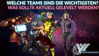 Prio Liste - Welche Teams solltet ihr aktuell als erstes leveln? MSF