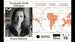 Launch of the South-North Dialogue | Grace Blakeley