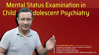Mental Status Examination in Child and Adolescent Psychiatry (MSE in Children and Adolescents)