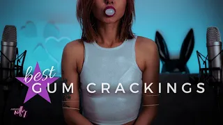 ASMR | Gum Chewing Sounds | Best Gum Crackings 👅Mouth Sounds (No Talking)