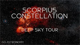 Scorpius Constellation Deep Sky Tour: Nebulae & Star Clusters