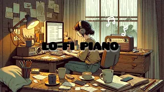 🎵 Lo-Fi piano playlist 로파이 피아노 | Relaxing music for studying