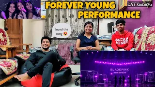 BLACKPINK 'THE SHOW' | 'Forever Young' performance | online concert | INDIANS REACTION | WTF