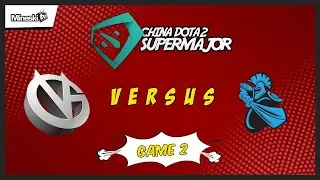 Vici Gaming vs Newbee | Bo3 | China Dota 2 Supermajor | Lower Bracket | Game 2