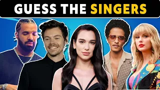 🎙 Guess The Singers... 🎵 | How many Singer do you know | 99.9% will Fail | Music Quiz 2023 |