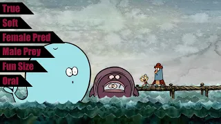 Knocked Down to Size - The Marvelous Misadventures of Flapjack (S1E14) | Vore in Media