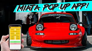 MIATA POP-UP HEADLIGHT APP | #OMGMIATA | EP73 |  [4K60]