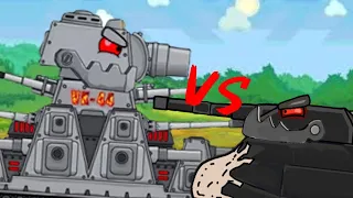 Kv-6 Animations - Vk-44 VS Parasite Ratte 1.5 - Cartoons About Tanks