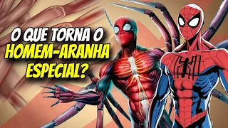 ANATOMIA e HISTÓRIA DO HOMEM-ARANHA  EXPLORADAS/  QUÃO FORTE ELE É? ELE É IMORTAL?