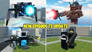 How to get ALL NEW MORPHS in TOILET ROLEPLAY NEW UPDATE! EPISODE 72 UPDATE (ROBLOX)