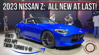 The 2023 Nissan Z Is A Retro Modern Rebirth Of The Classic Fairlady Z