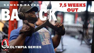 Mr Olympia 2023 series | Back workout 7,5 weeks out | Samson Dauda