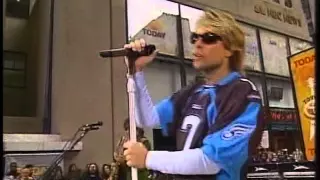 Bon Jovi - It's My Life (Live in "Today Show" 2004)