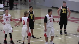 Hoisington Middle School Boys 7th Grade vs Haven 11/29/18