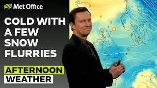 08/01/24 – Cold start to the week – Afternoon Weather Forecast UK – Met Office Weather